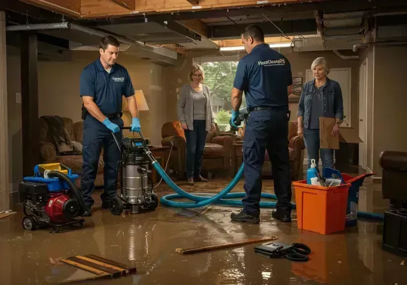 Basement Water Extraction and Removal Techniques process in Brookston, IN